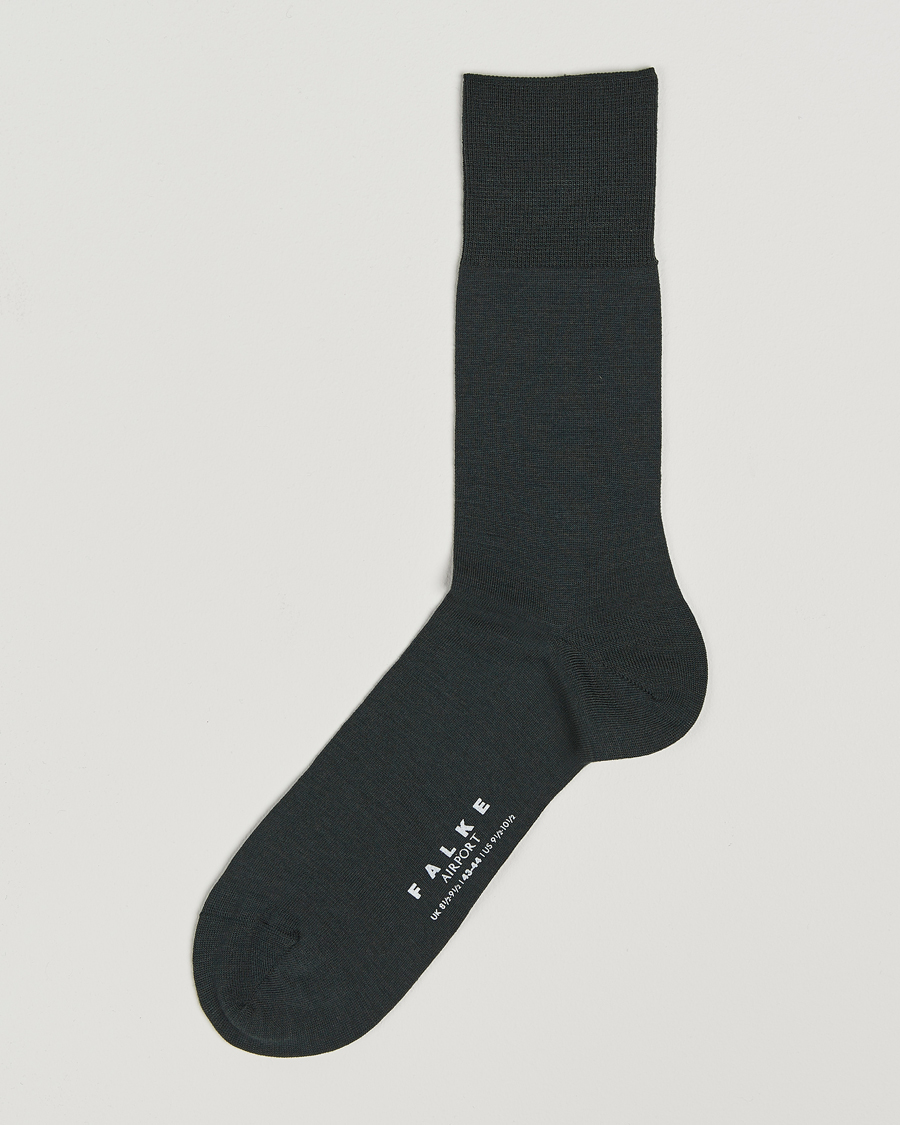 Herren | Unterwäsche | Falke | Airport Socks Forest Green