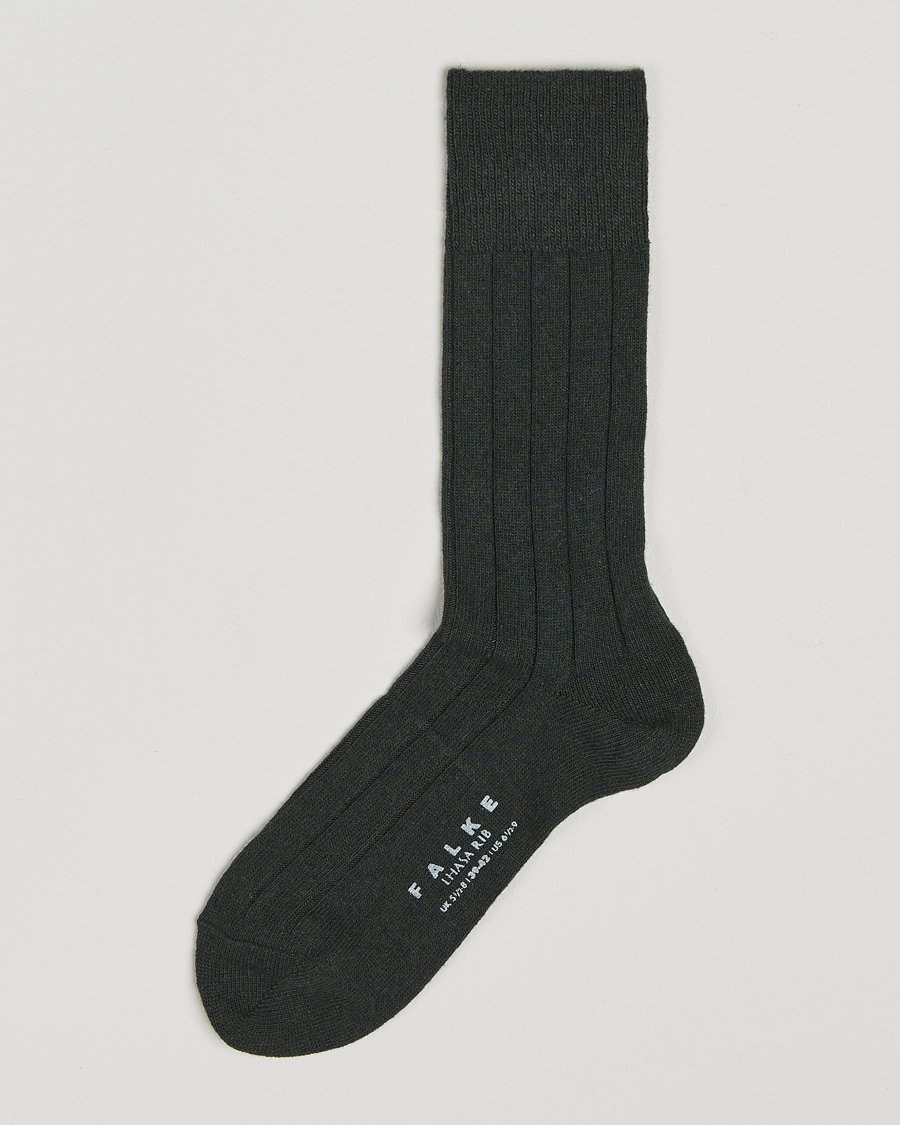 Herren | Unterwäsche | Falke | Lhasa Cashmere Socks Forest Green