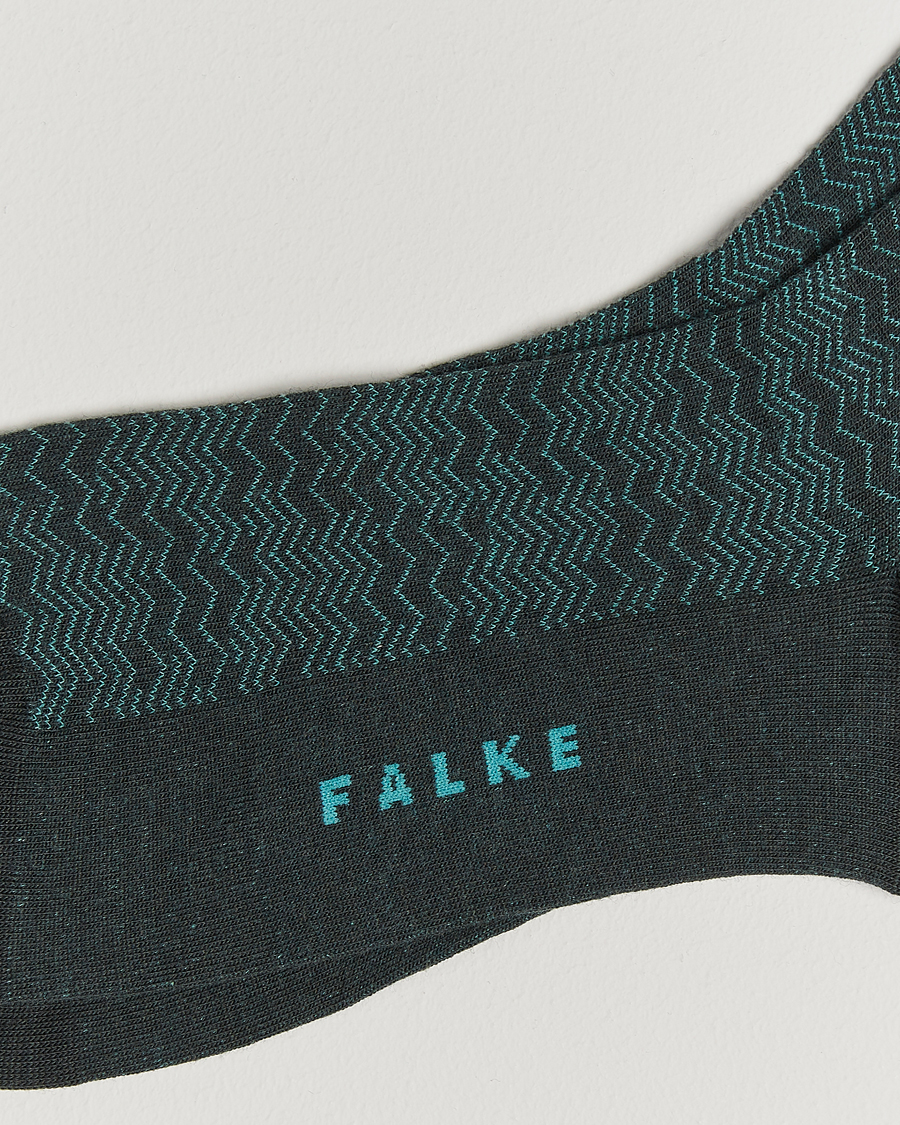 Herren | Unterwäsche | Falke | Mighty Nest Wool/Cotton Socks Forest Green