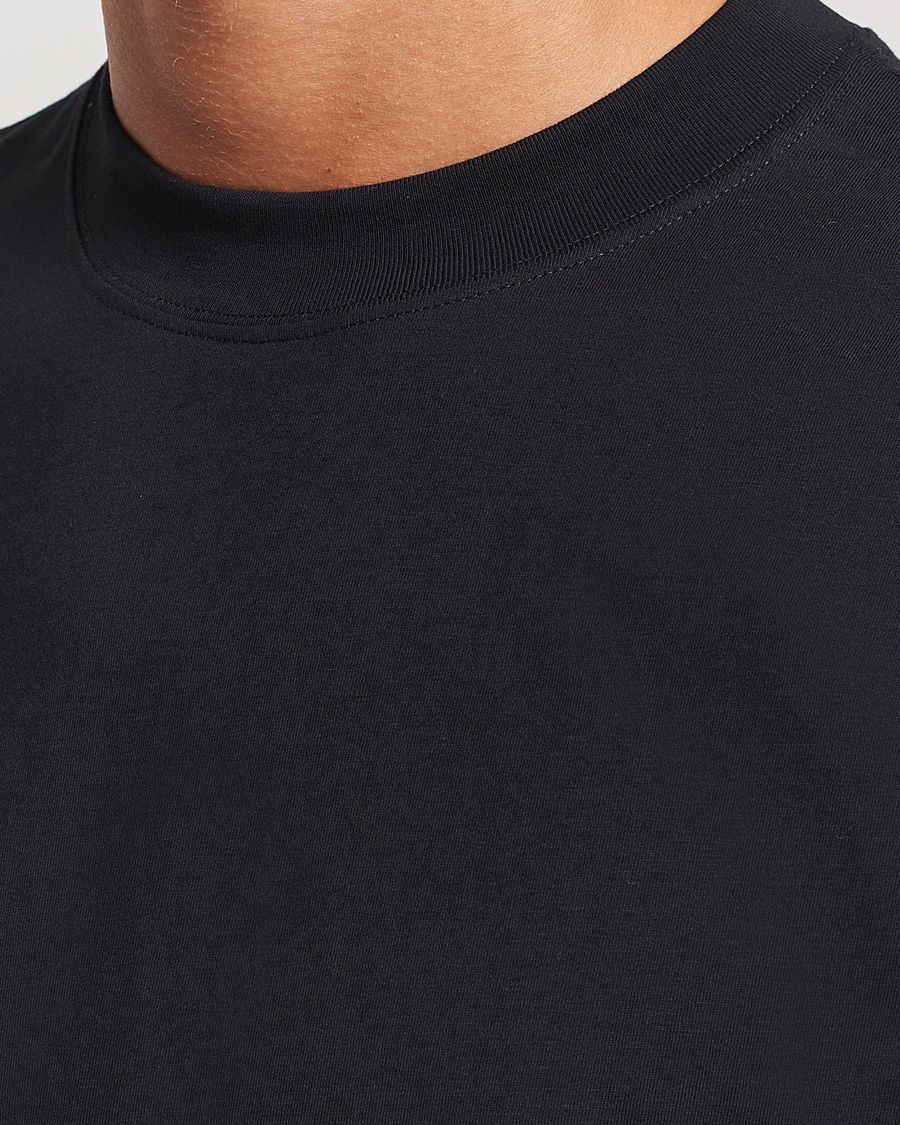 Herren | T-Shirts | Filippa K | Mock Neck T-Shirt Black
