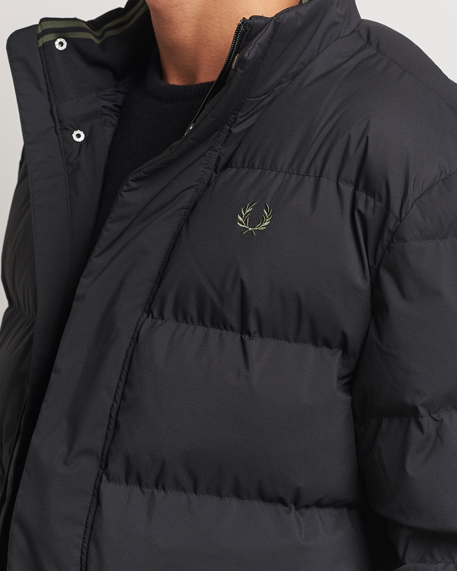 Herren | Jacken | Fred Perry | Padded Pocket Down Jacket Black