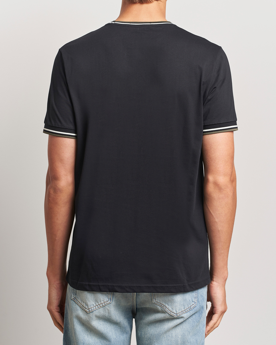 Herren | T-Shirts | Fred Perry | Twin Tipped T-Shirt Black