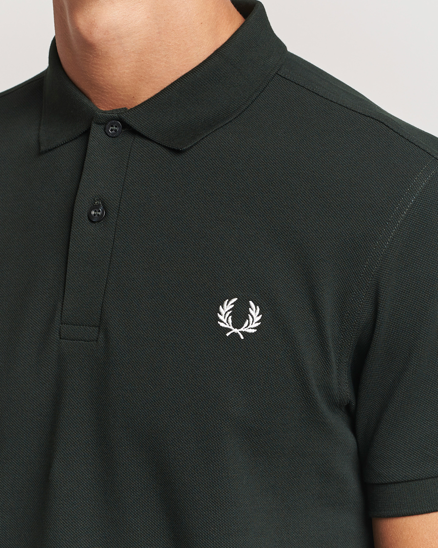 Herren | Poloshirts | Fred Perry | Plain Polo Shirt Night Green