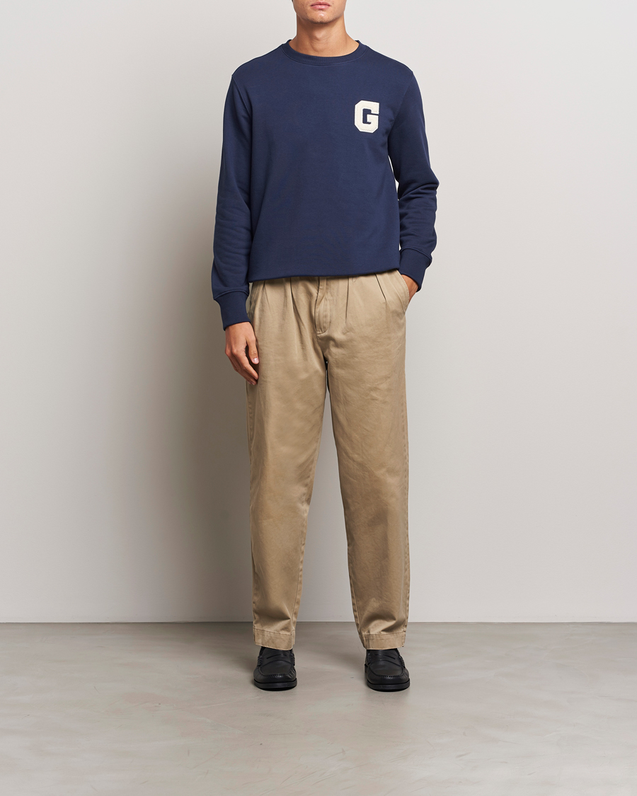 Herren | Pullover | GANT | G Graphic Sweatshirt Classic Blue