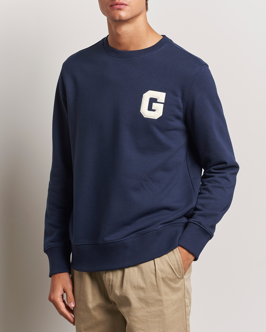 Herren | Pullover | GANT | G Graphic Sweatshirt Classic Blue