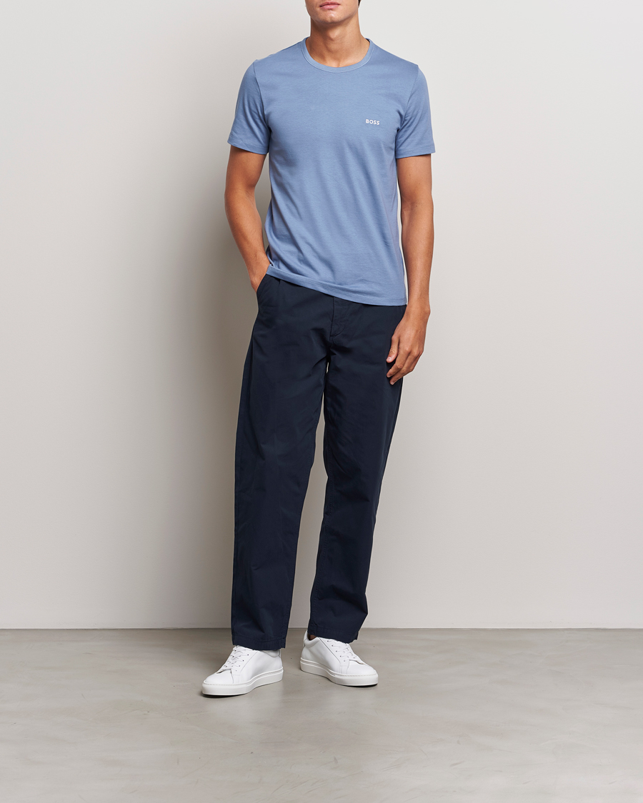 Herren | T-Shirts | BOSS BLACK | 3-Pack Crew Neck T-Shirt Green/Black/Blue