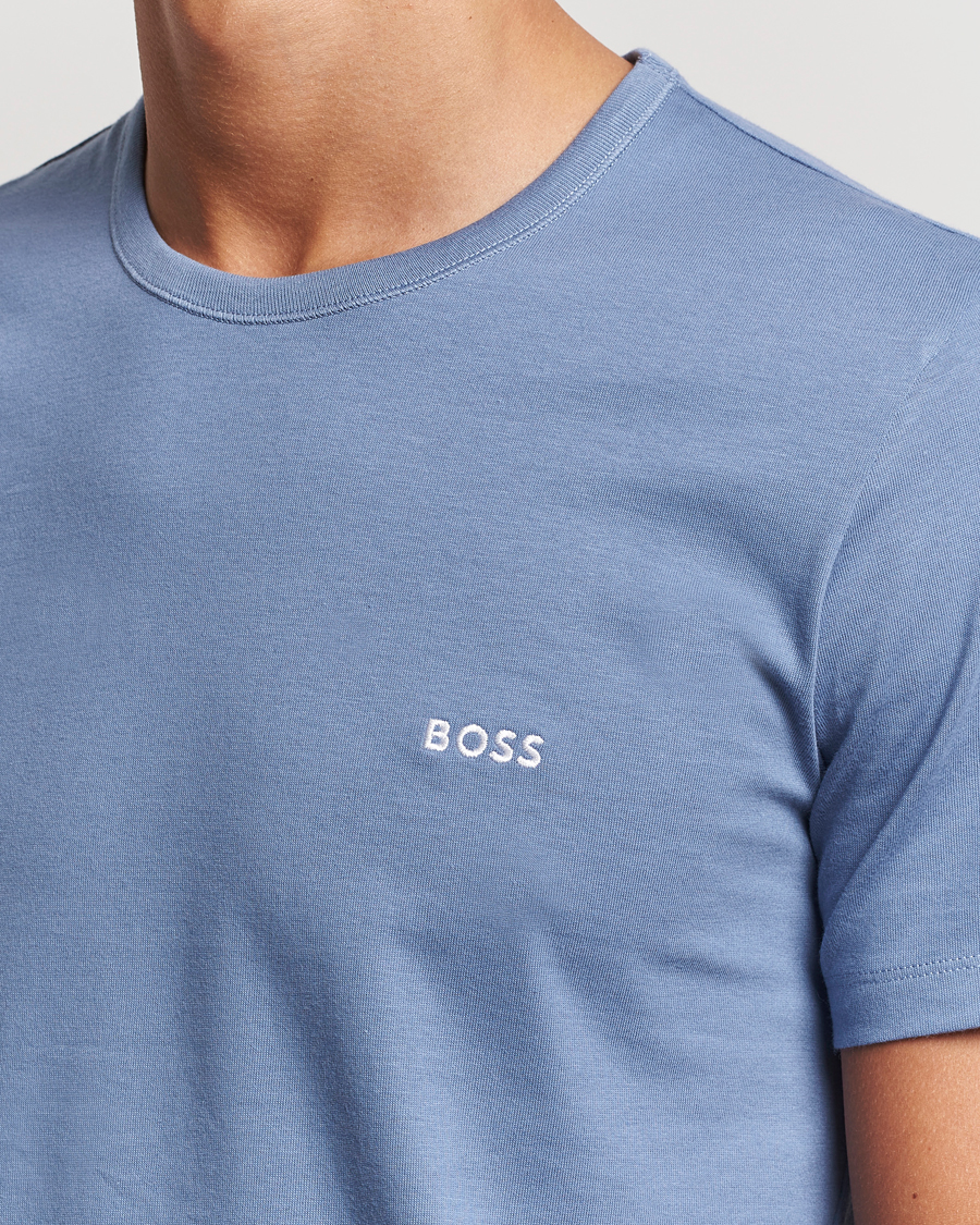 Herren | T-Shirts | BOSS BLACK | 3-Pack Crew Neck T-Shirt Green/Black/Blue