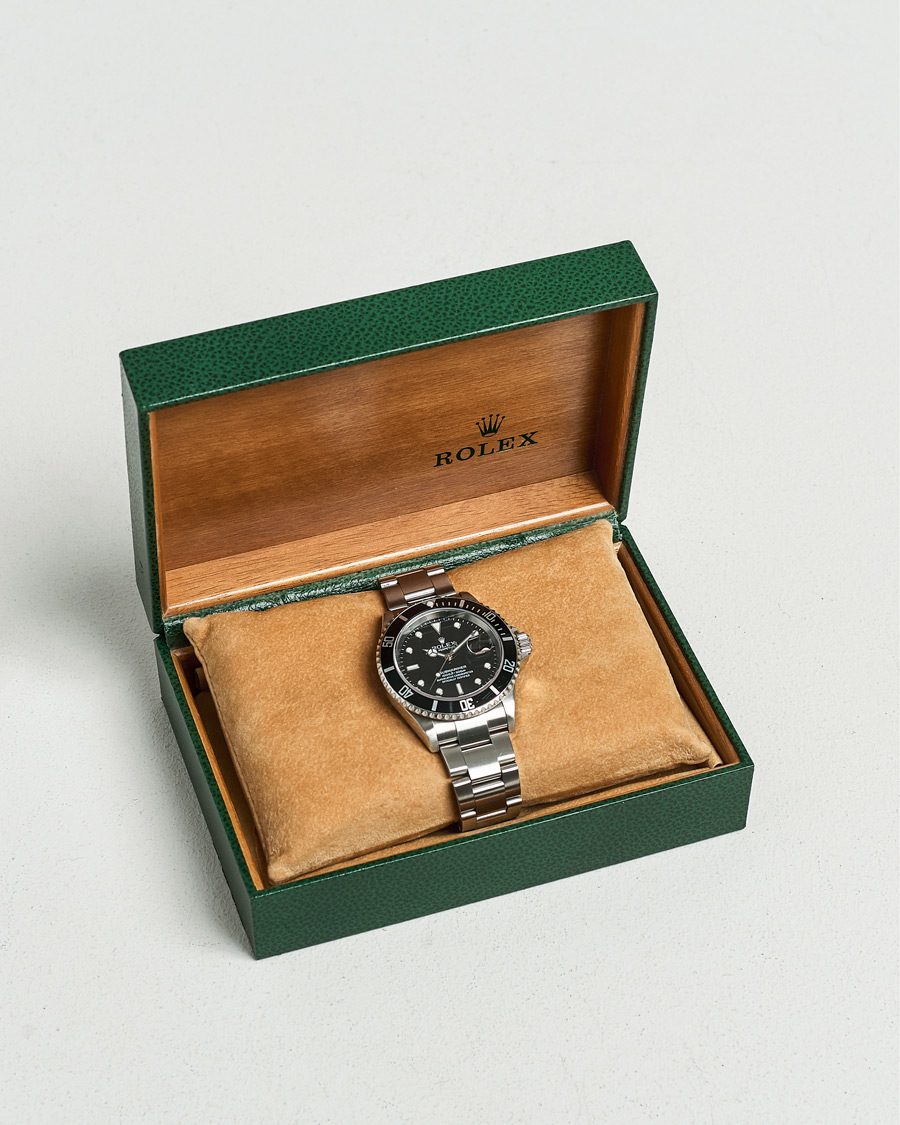 Herren | Rolex Pre-Owned Submariner 16610 Silver | Rolex Pre-Owned | Submariner 16610 Silver