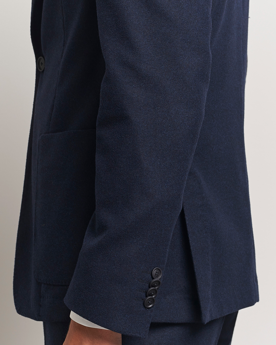 Herren | Sakkos | BOSS BLACK | Hanry Wool Tech Blazer Dark Blue