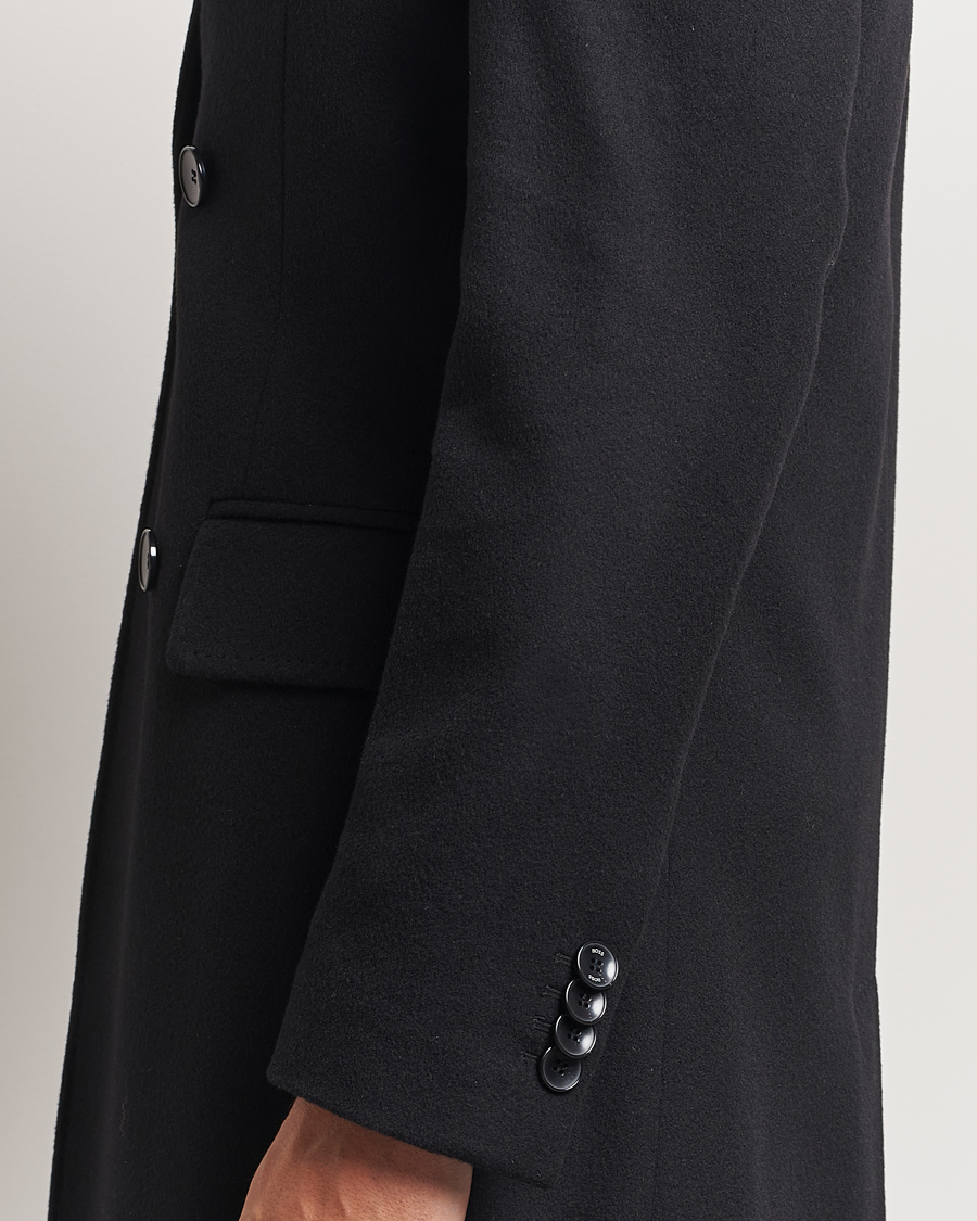 Herren | Jacken | BOSS BLACK | Hyde Double Breasted Coat Black
