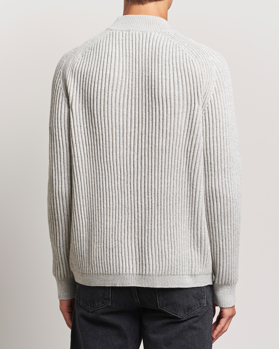 Herren | Pullover | BOSS ORANGE | Kearth Rib Knitted Polo Light Beige