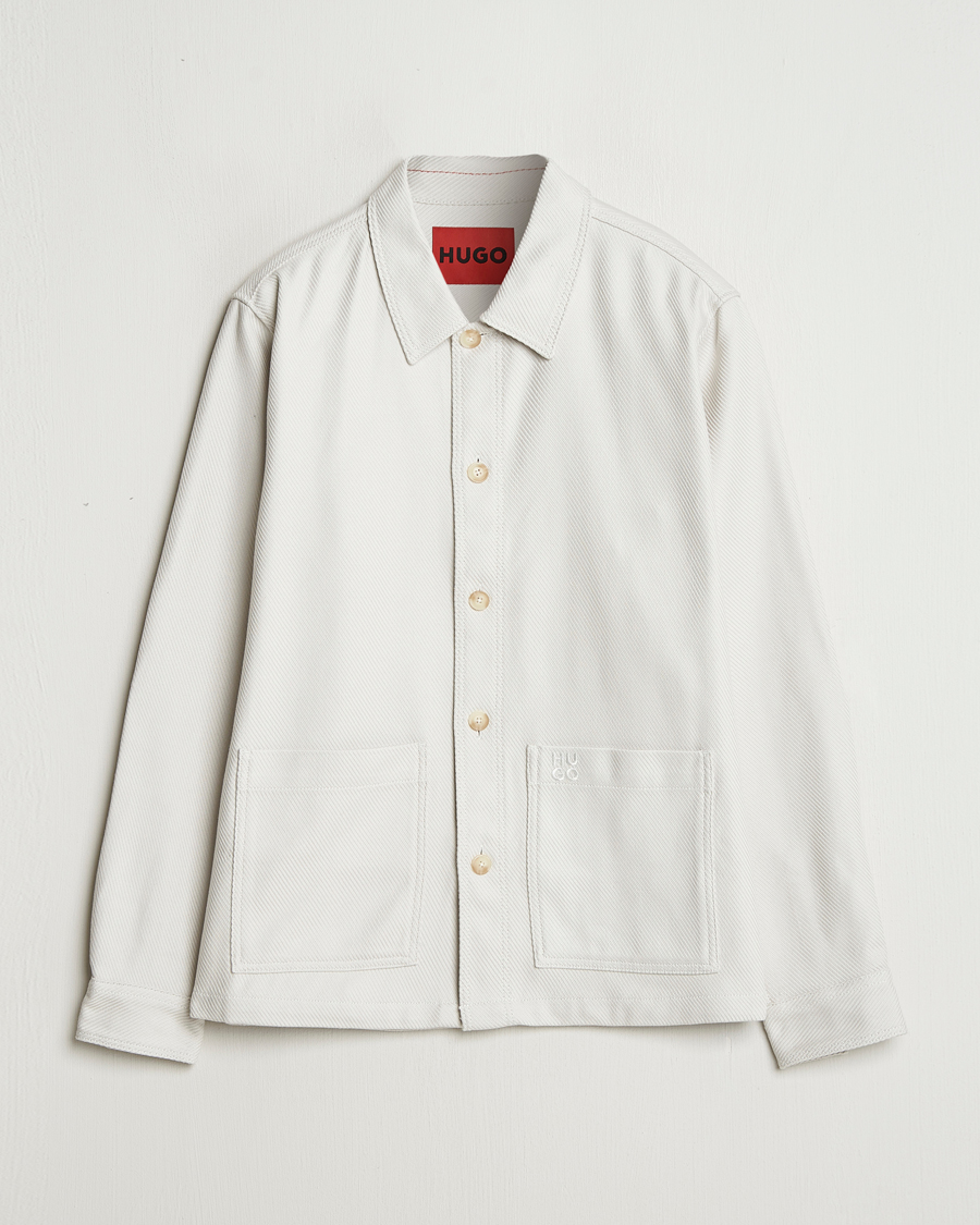 Herren | Hemden | HUGO | Ekrel Overshirt Off White