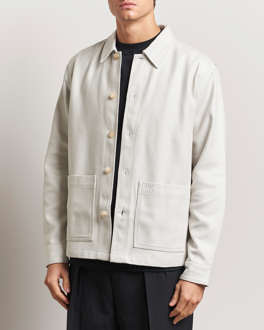 Herren | Hemden | HUGO | Ekrel Overshirt Off White