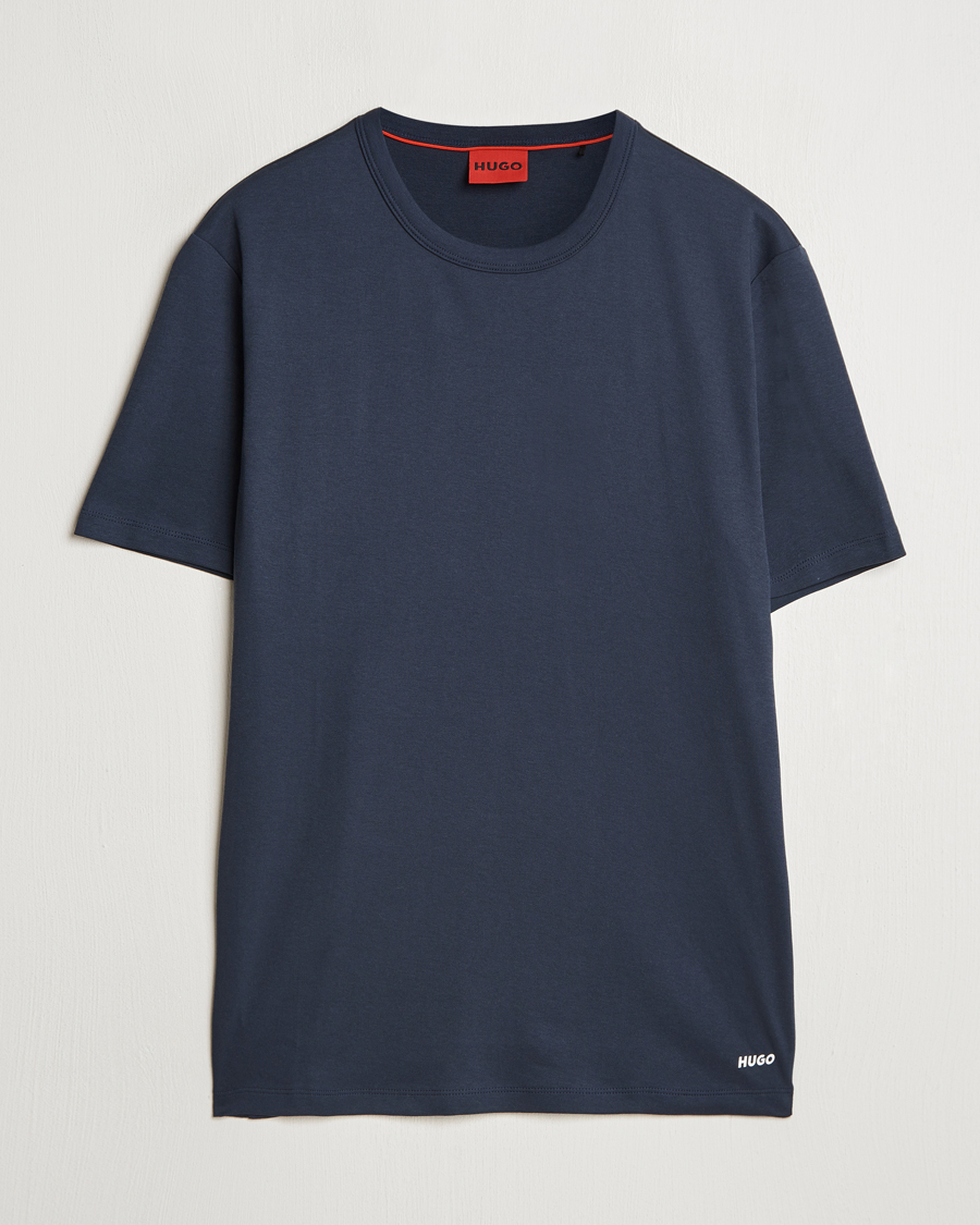 Herren | T-Shirts | HUGO | Dozy Crew Neck T-Shirt Dark Blue
