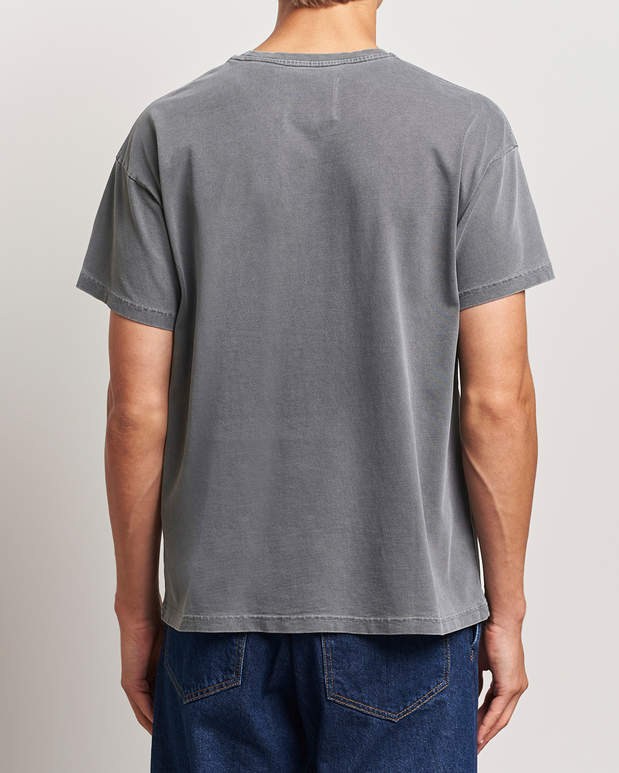 Herren | T-Shirts | Jeanerica | Ruben Crew Neck T-Shirt Washed Black