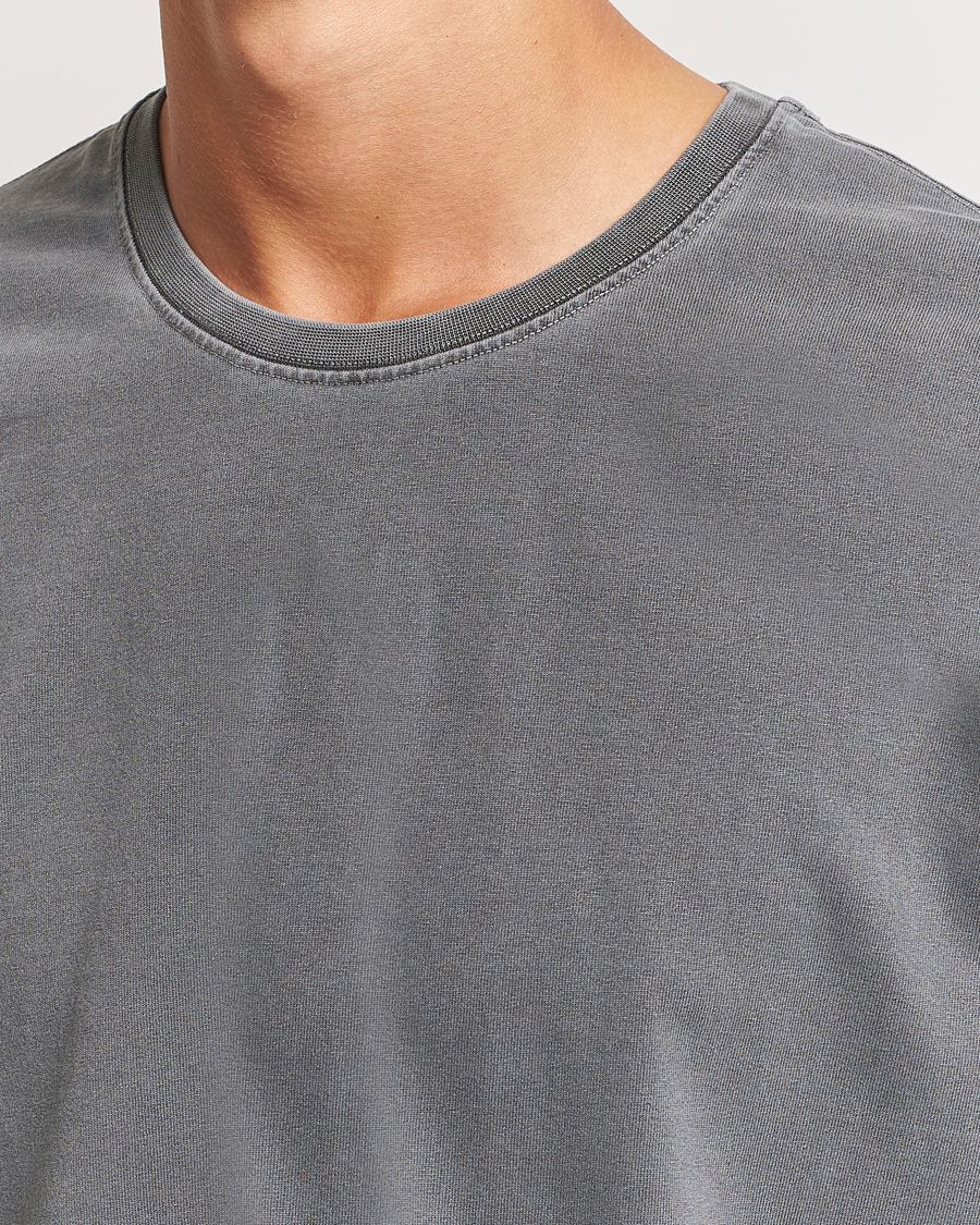 Herren | T-Shirts | Jeanerica | Ruben Crew Neck T-Shirt Washed Black