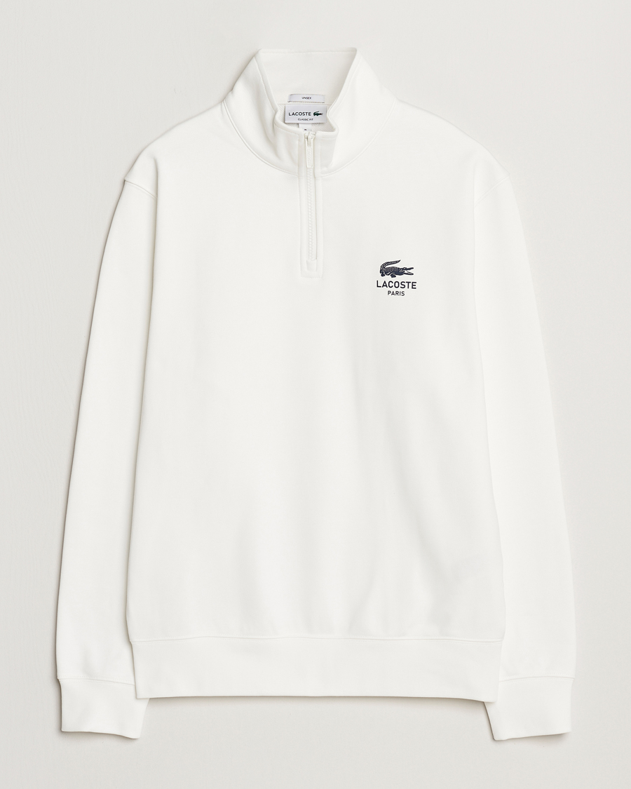Herren | Pullover | Lacoste | Paris Half Zip Sweatshirt Flour