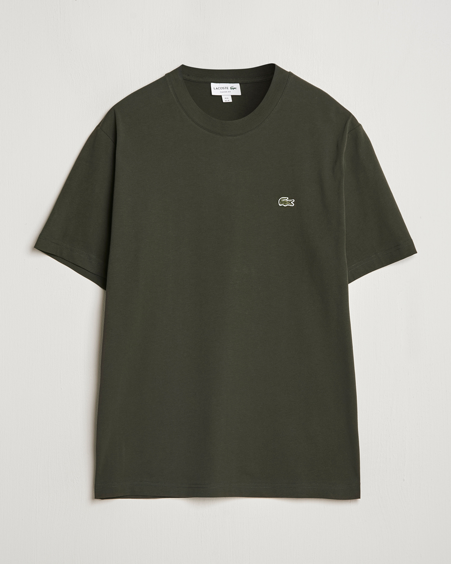 Herren | T-Shirts | Lacoste | Crew Neck T-Shirt Sapwood
