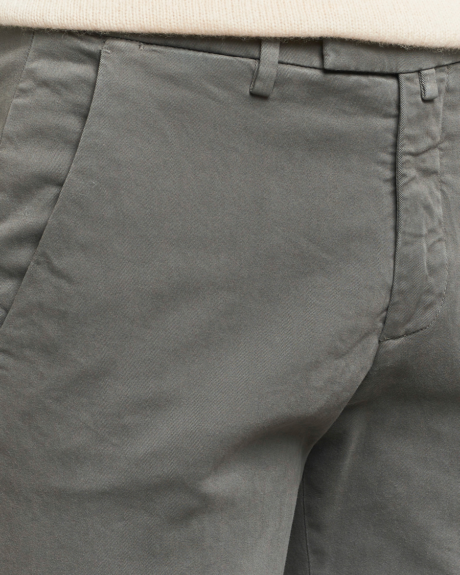 Herren | Hosen | Briglia 1949 | Slim Fit Cotton Stretch Chino Grey
