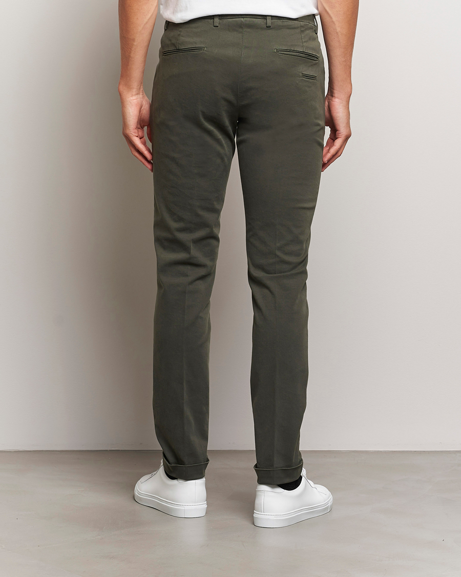 Herren | Hosen | Briglia 1949 | Slim Fit Cotton Stretch Chino Military