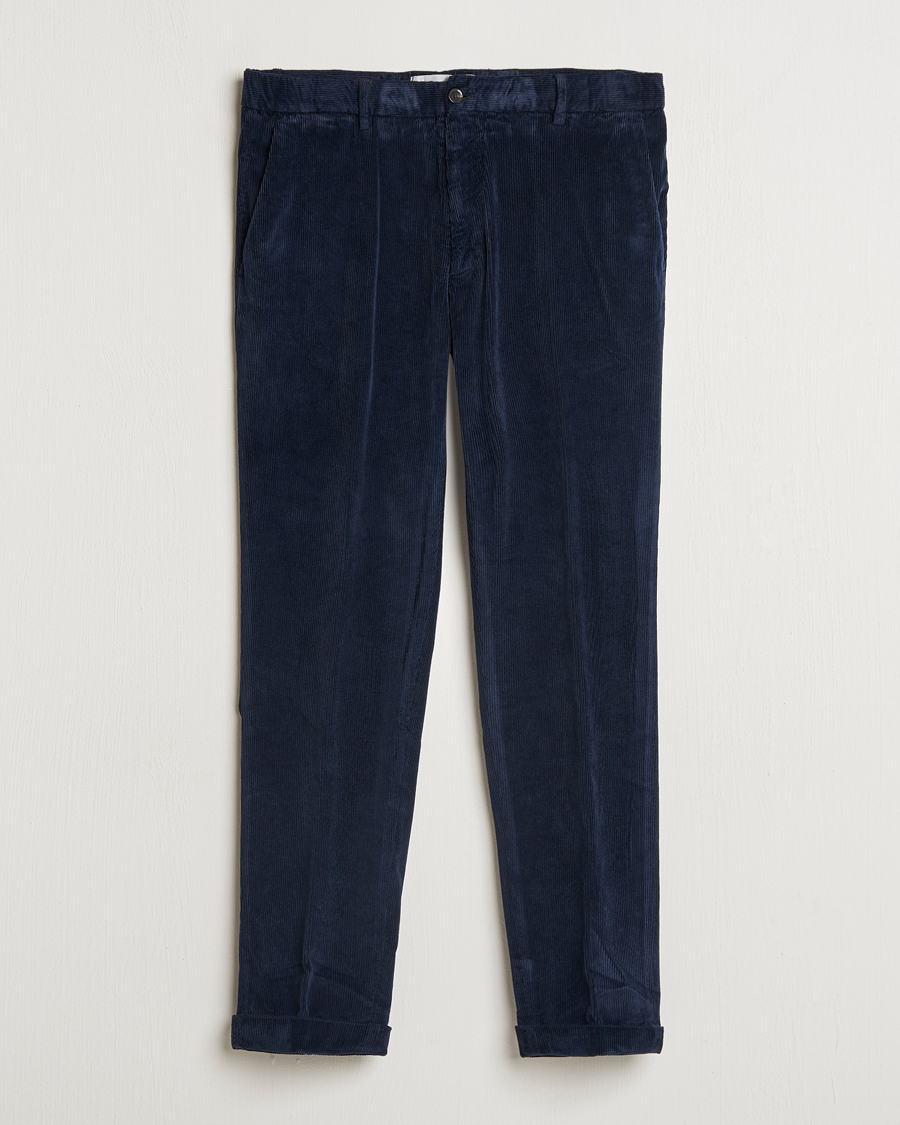 Herren | Hosen | Briglia 1949 | Easy Fit Corduroy Trousers Navy