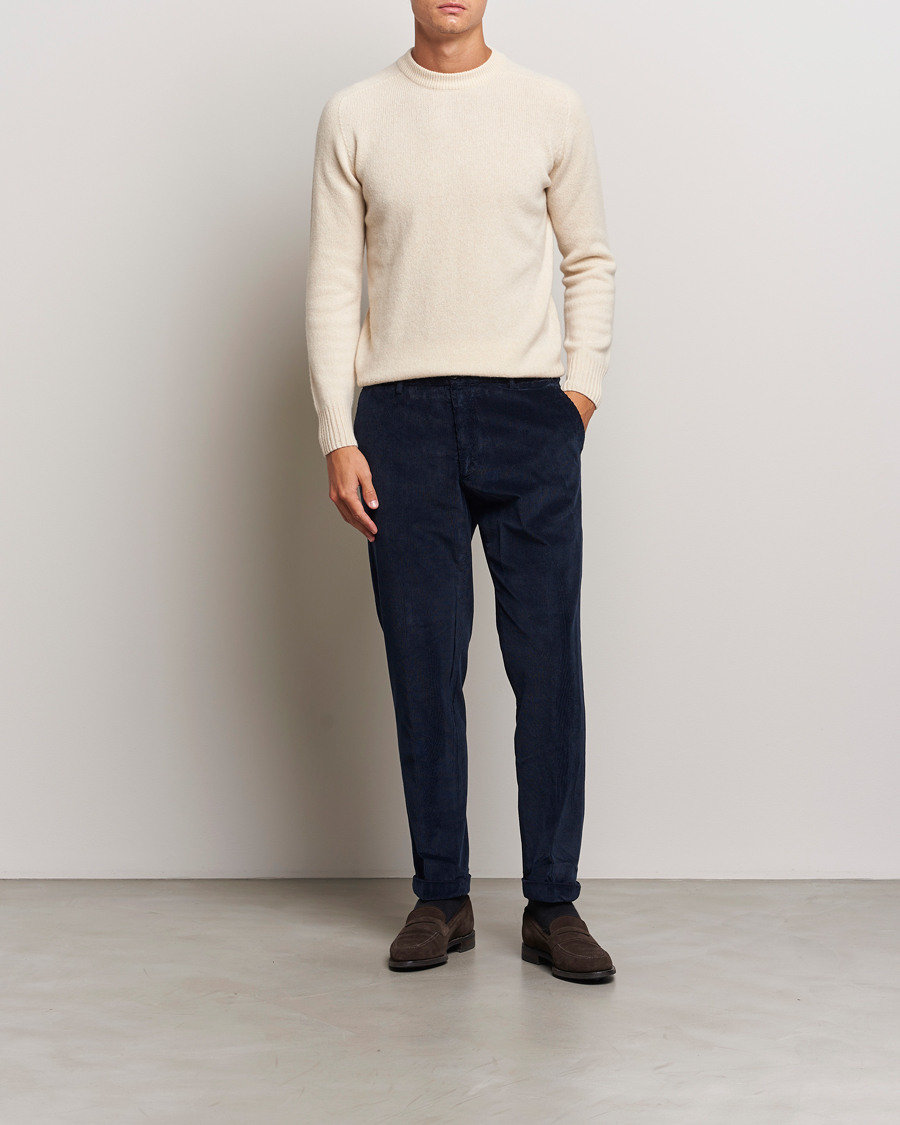 Herren | Hosen | Briglia 1949 | Easy Fit Corduroy Trousers Navy