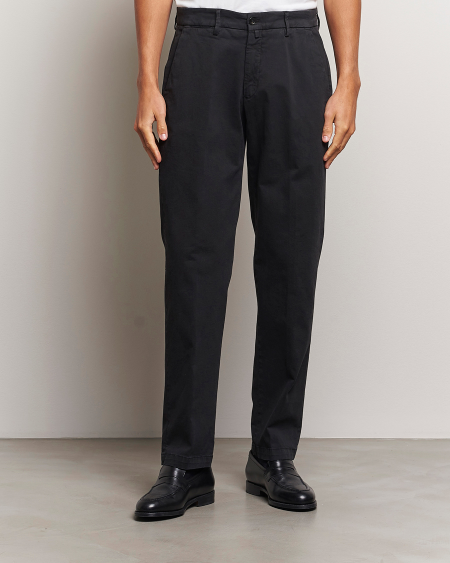 Herren | Hosen | Briglia 1949 | Soho Tailored Easy Fit Chino Black