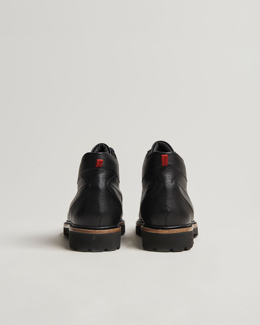 Herren | Kiton St Moritz Winter Boots Black Grain Calf | Kiton | St Moritz Winter Boots Black Grain Calf