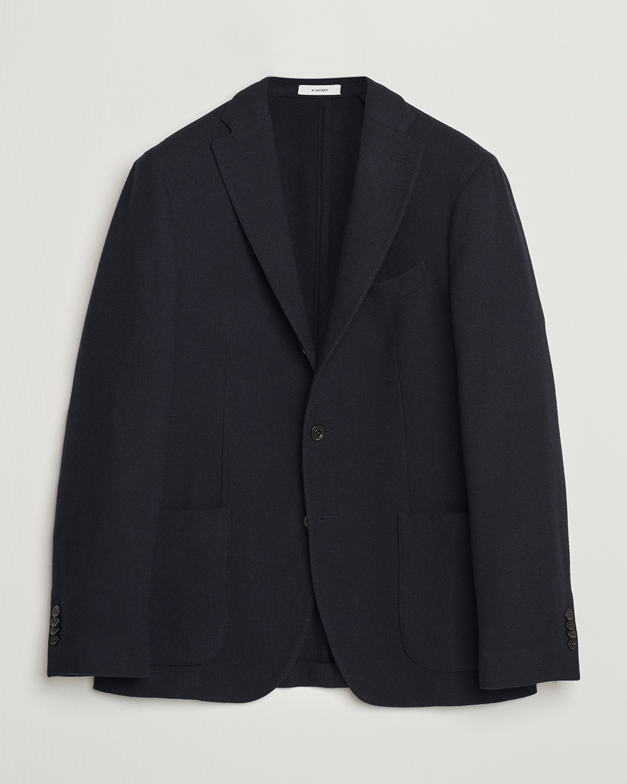 Herren | Sakkos | Boglioli | K Jacket Wool/Cashmere Blazer Navy