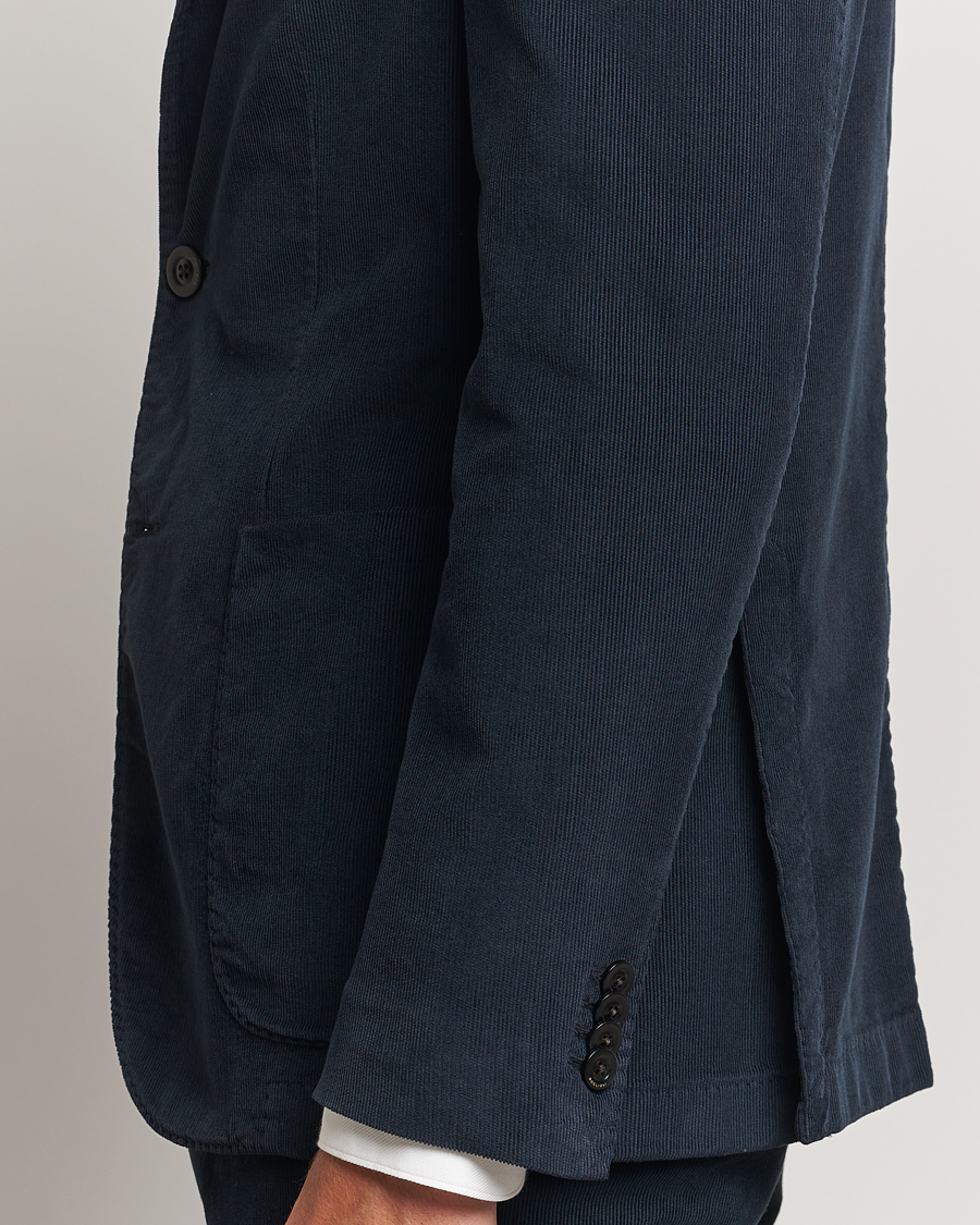 Herren | Anzüge | Boglioli | K Jacket Baby Corduroy Suit Navy