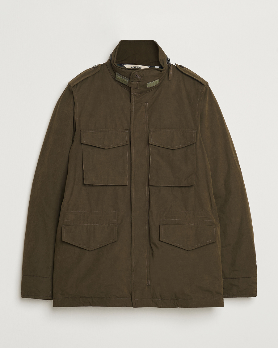 Herren | Jacken | Aspesi | Cotton Field Jacket Military