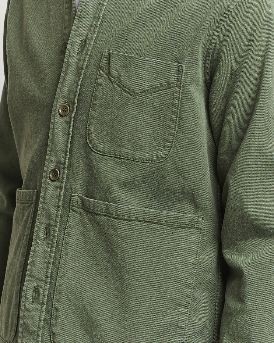 Herren | Hemden | Aspesi | Cotton Utility Shirt Green