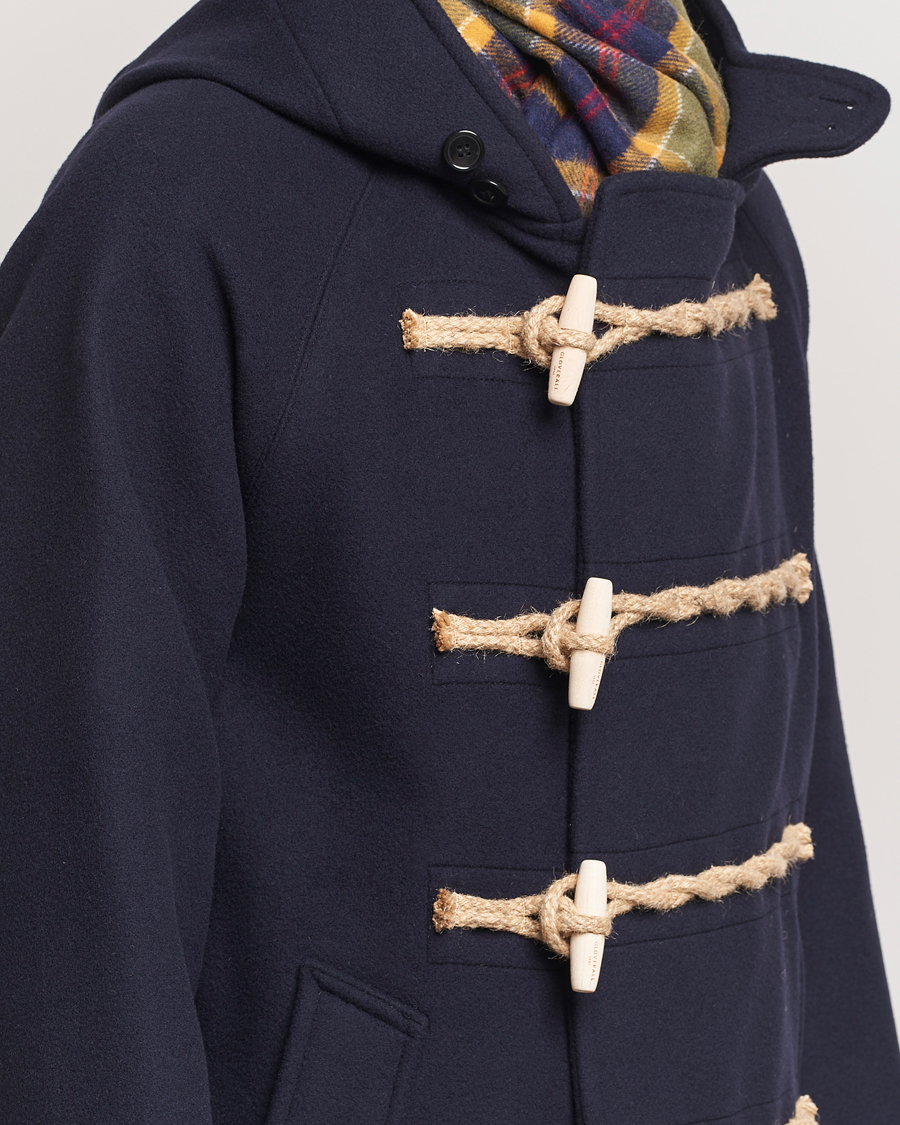 Herren | Jacken | Gloverall | Huxley Duffle Coat Navy