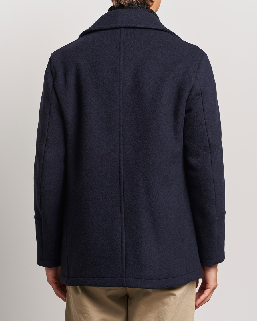 Herren | Jacken | Gloverall | Tennyson Peacoat Navy