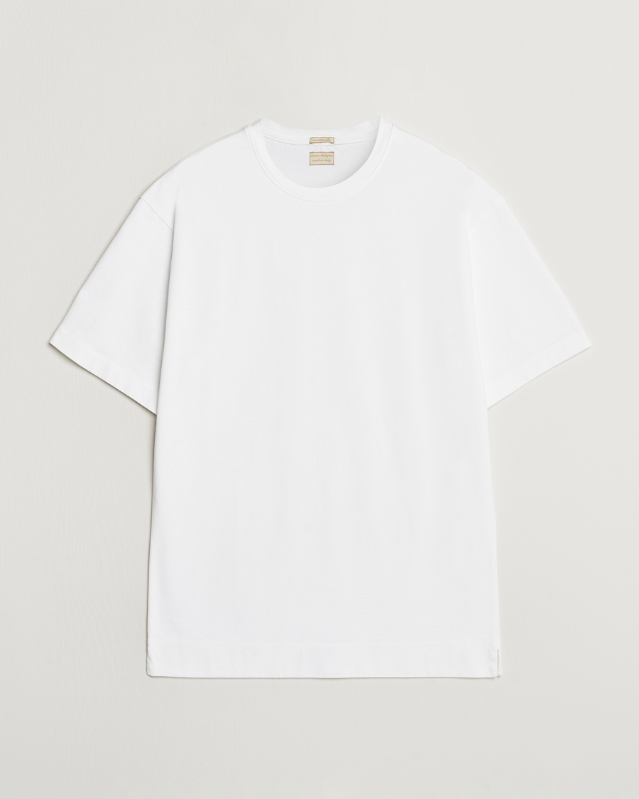 Herren | T-Shirts | Massimo Alba | Nevis Cotton T-Shirt White