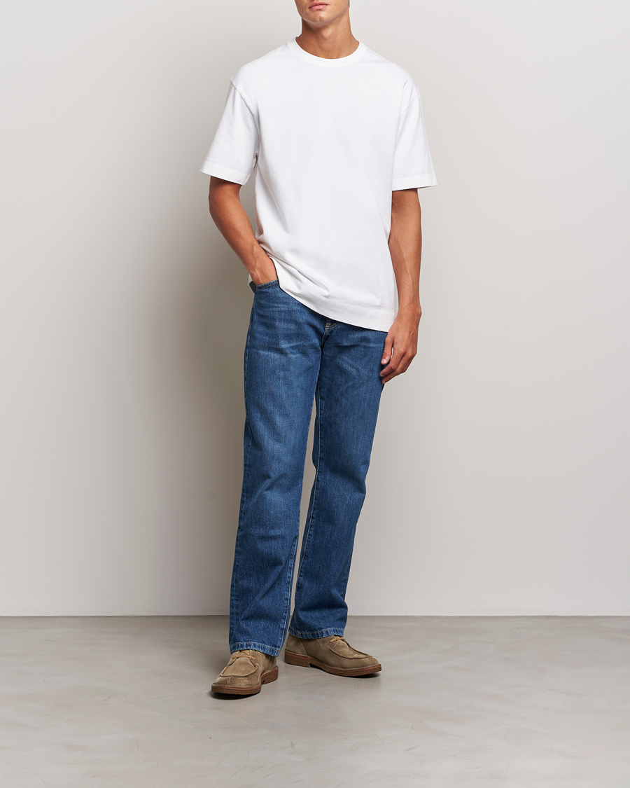 Herren | T-Shirts | Massimo Alba | Nevis Cotton T-Shirt White