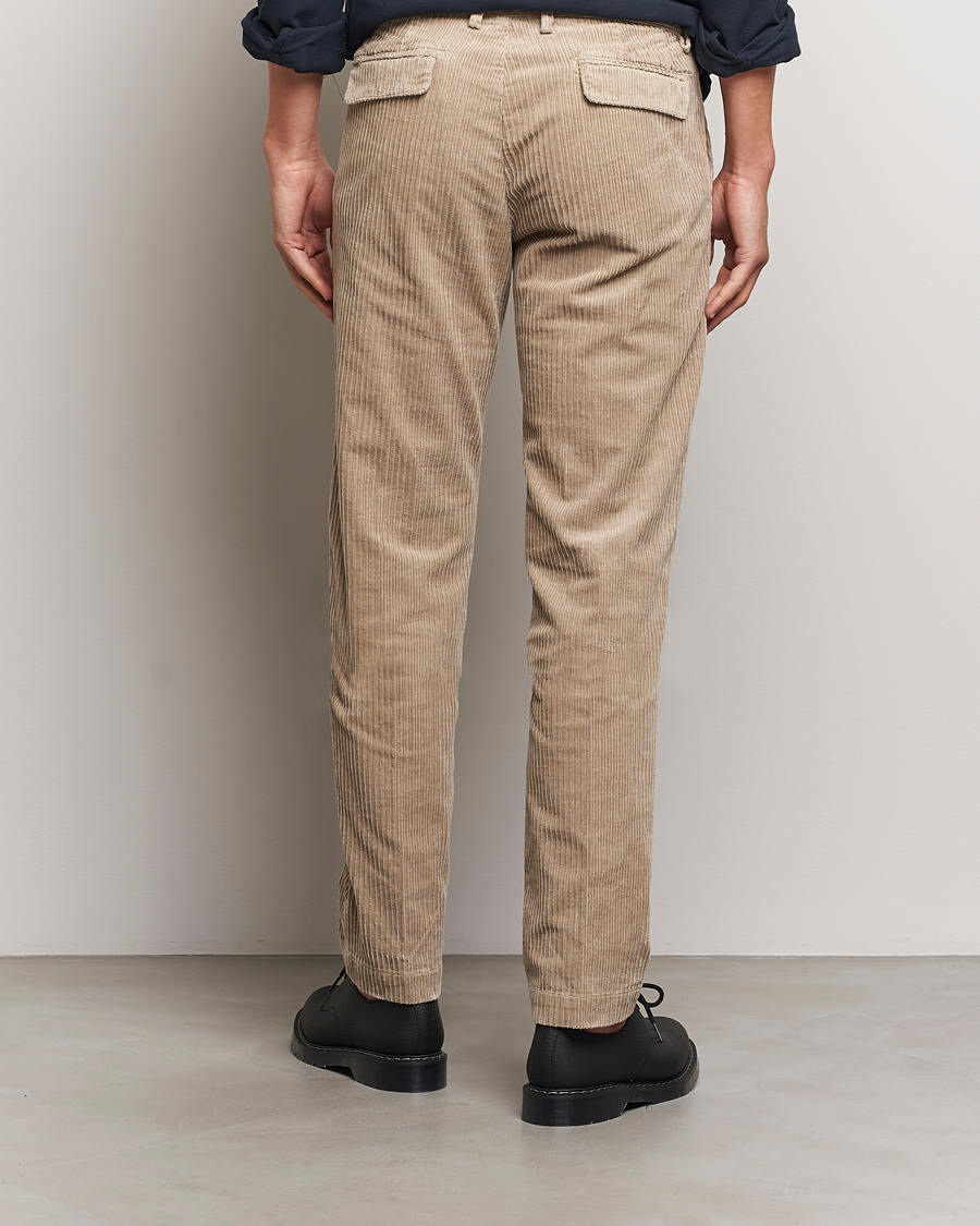 Herren | Hosen | Massimo Alba | Ionio Wale Corduroy Trousers Beige