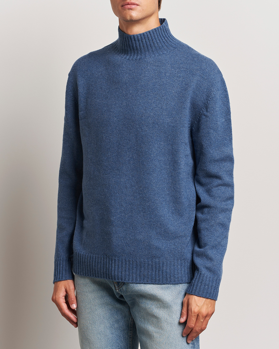 Herren | Pullover | NN07 | Clark Wool Knitted Polo Bering Sea