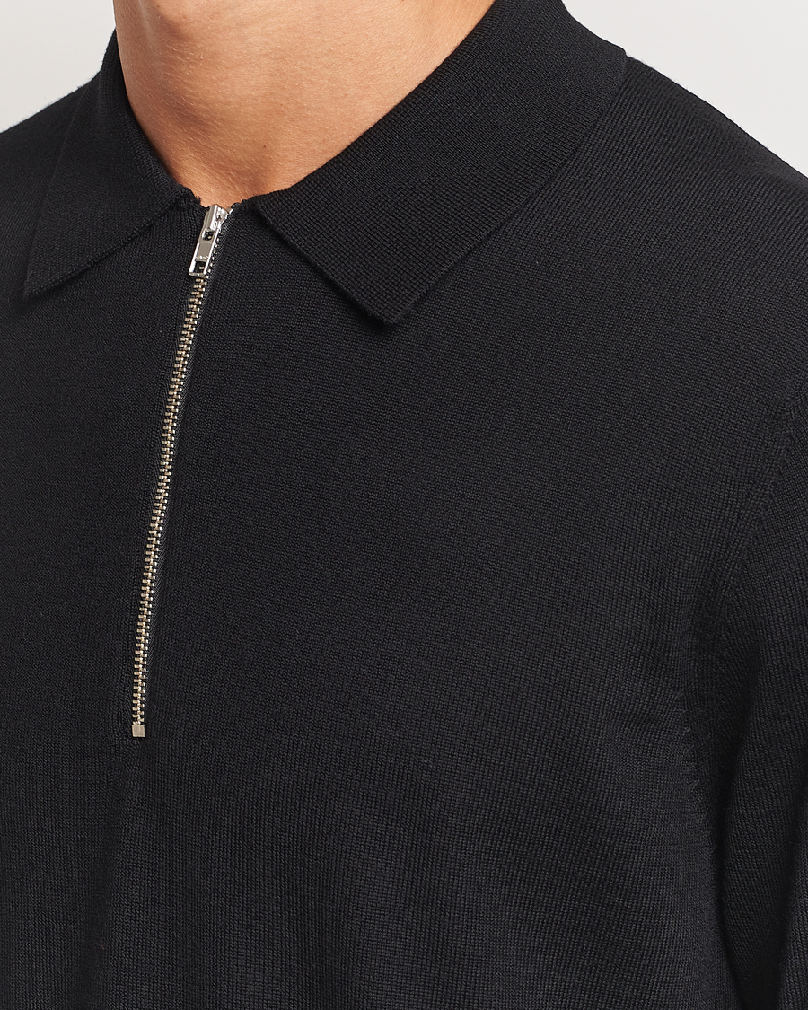 Herren | Pullover | NN07 | Sergio Half Zip Black