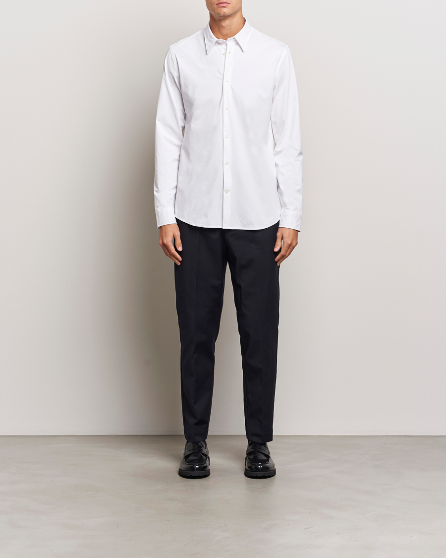 Herren | Hemden | NN07 | Elian Mercerized Cotton Shirt White