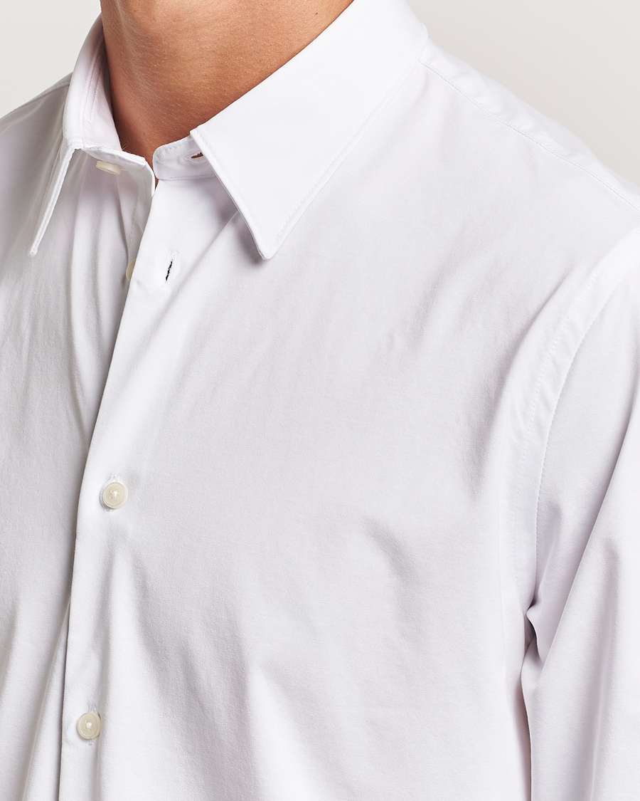 Herren | Hemden | NN07 | Elian Mercerized Cotton Shirt White
