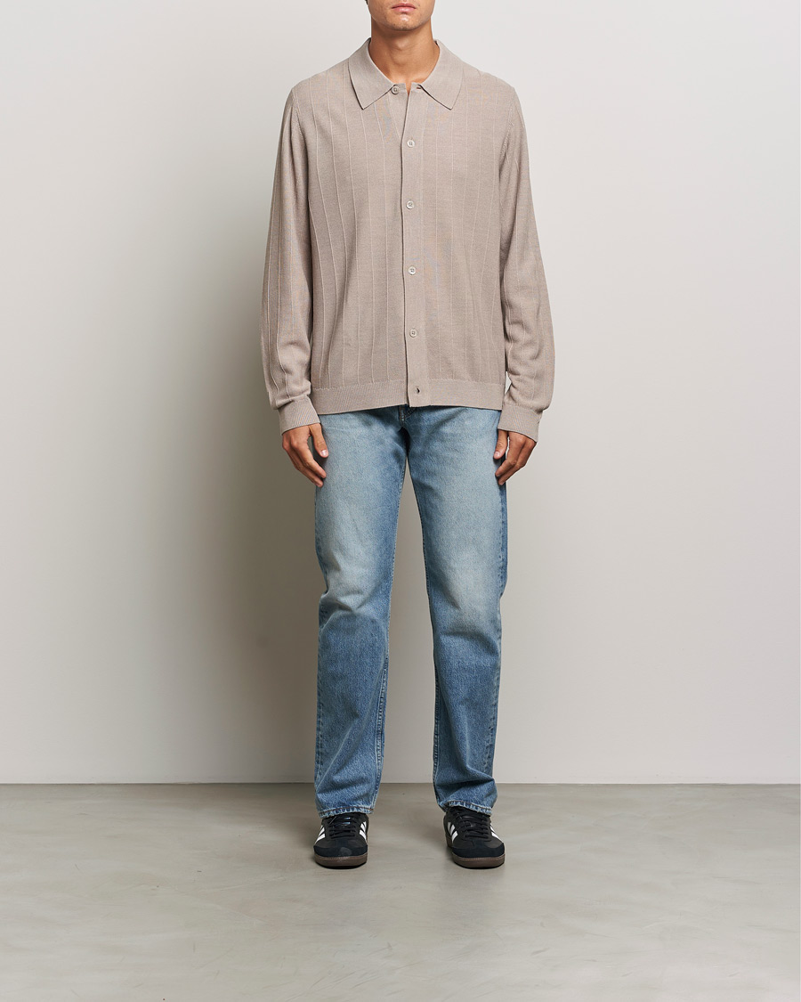 Herren | Pullover | NN07 | Thor Knitted Cardigan Greige