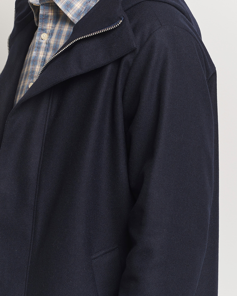 Herren | Jacken | NN07 | Knox Hooded Coat Navy Blue