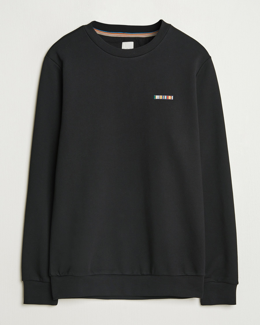Herren | Pullover | Paul Smith | Embroidery Crew Neck Sweatshirt Black