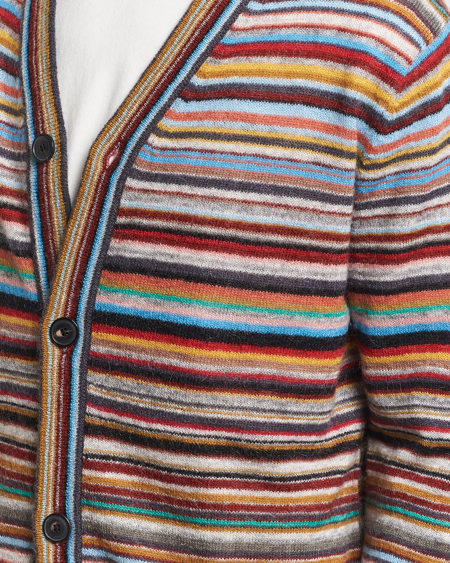 Herren | Pullover | Paul Smith | Striped Wool Cardigan Multi