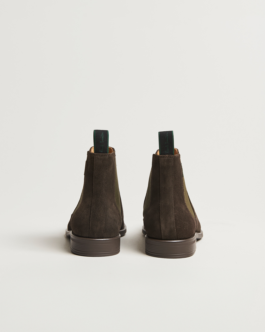 Herren | PS Paul Smith Cedric Suede Chelsea Boot Dark Brown | PS Paul Smith | Cedric Suede Chelsea Boot Dark Brown