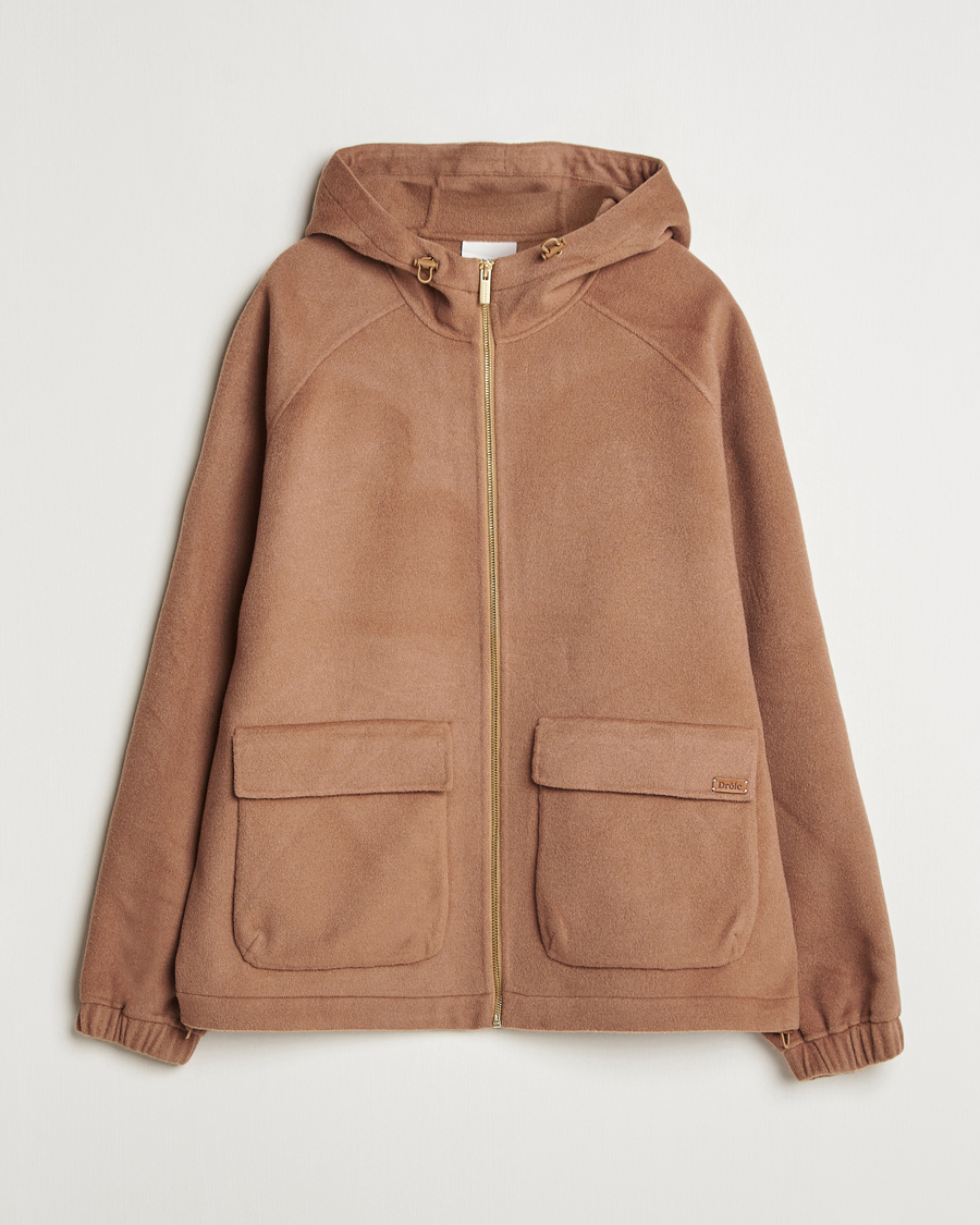 Herren | Jacken | Drôle de Monsieur | La Veste Capuche Wool Camel
