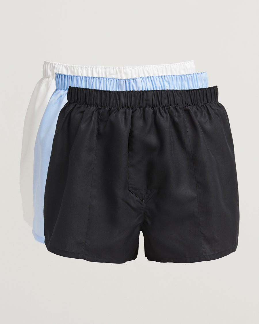 Herren | Unterwäsche | CDLP | 3-Pack Boxer Shorts Slim Black/White/Sky Blue