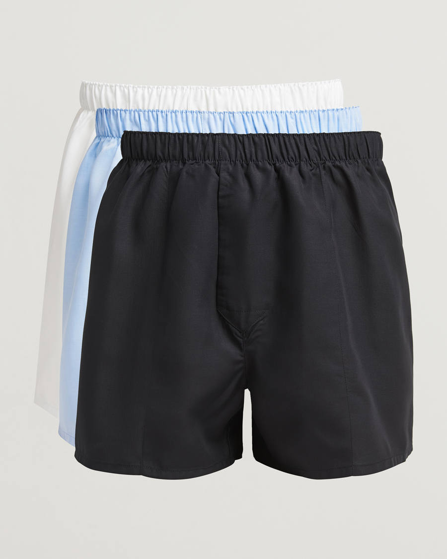 Herren | Unterwäsche | CDLP | 3-Pack Boxer Shorts Classic Black/White/Sky Blue