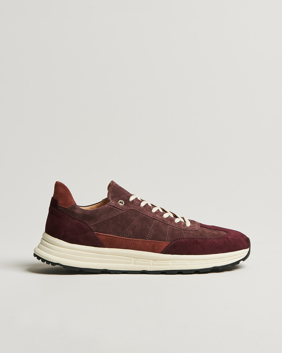 Herren | CQP Renna Suede Runner Burgundy | CQP | Renna Suede Runner Burgundy